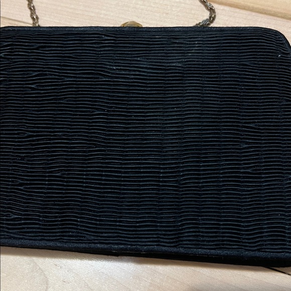 Elegant Vintage Black Evening Crossbody/Clutch - Picture 8 of 17